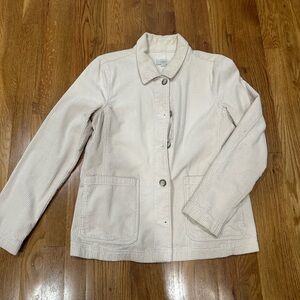 Women's Cream corduroy Jacket
Loft Outlet. Small